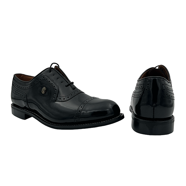 Leather Toe Cap Formal High Shine - 1329