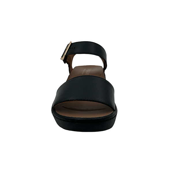Medium Wedge Leather Sandal - 1339