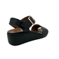Medium Wedge Leather Sandal - 1339