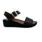 Medium Wedge Leather Sandal - 1339