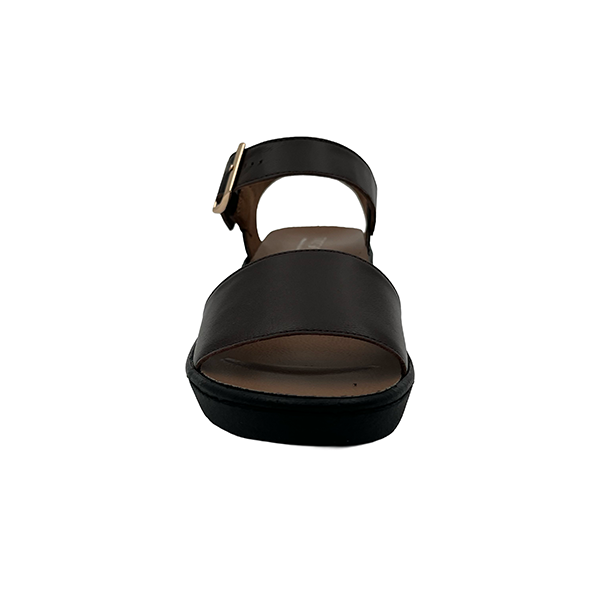 Medium Wedge Leather Sandal - 1339