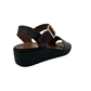 Medium Wedge Leather Sandal - 1339