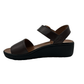 Medium Wedge Leather Sandal - 1339