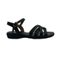 Low Wedge Leather Strappy Sandal - 1340