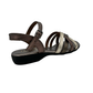 Low Wedge Leather Strappy Sandal - 1340