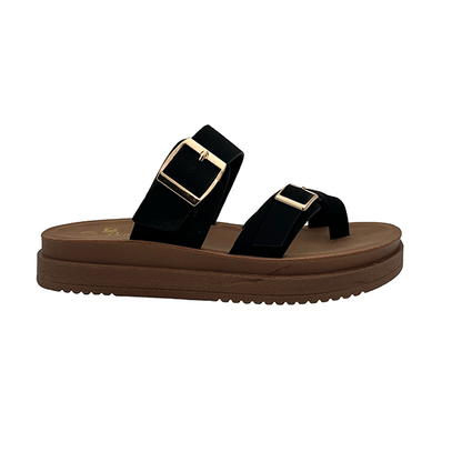 Slip On Toe Piece Comfort Sandal - 1343