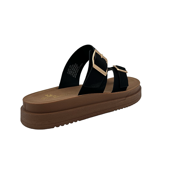 Slip On Toe Piece Comfort Sandal - 1343
