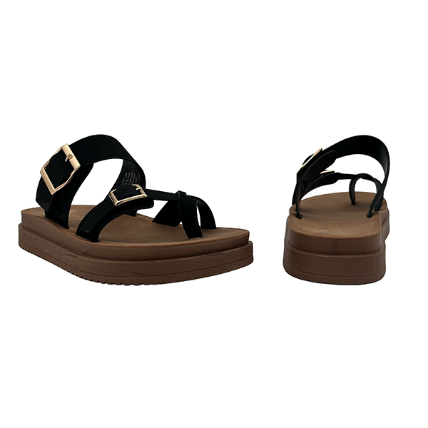 Slip On Toe Piece Comfort Sandal - 1343