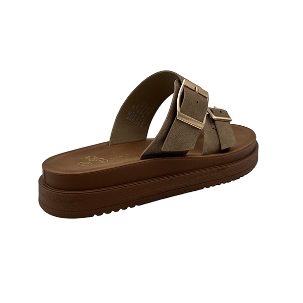 Slip On Toe Piece Comfort Sandal - 1343
