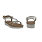 Kids Low Wedge Glitter Sandal - 1344