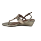 Medium Wedge Toe Thong Sandal - 1346