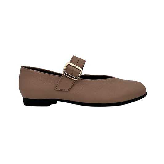 Leather Baby Doll Square Toe - 1348