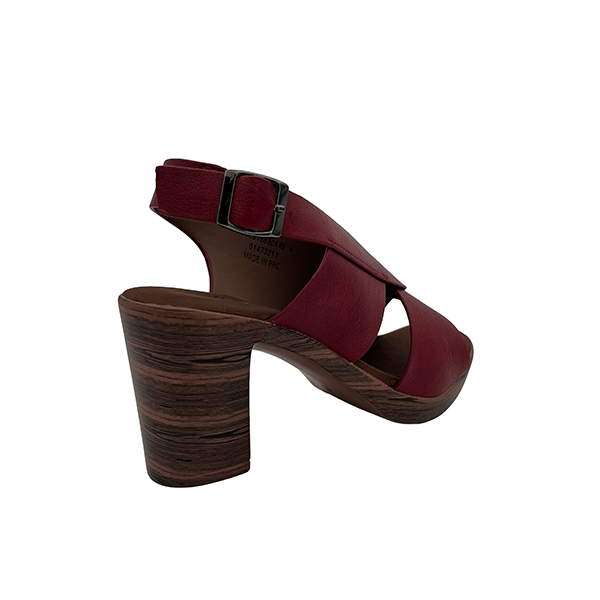 Medium Heel Sling Back Open Toe - 1349