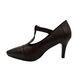 Medium Heel T - Bar Pointy Court - 1350