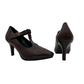 Medium Heel T - Bar Pointy Court - 1350