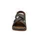Low Wedge Sandal With Velcro Strap - 1351