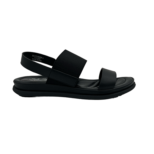 Flat Double Vamp Strap Sandal - 1353