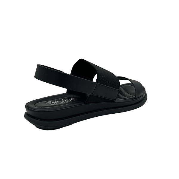 Flat Double Vamp Strap Sandal - 1353