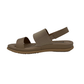 Flat Double Vamp Strap Sandal - 1353