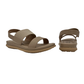 Flat Double Vamp Strap Sandal - 1353