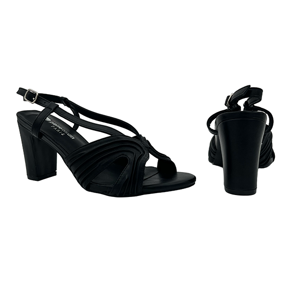 Sling Back Sandal On medium Heel - 1357