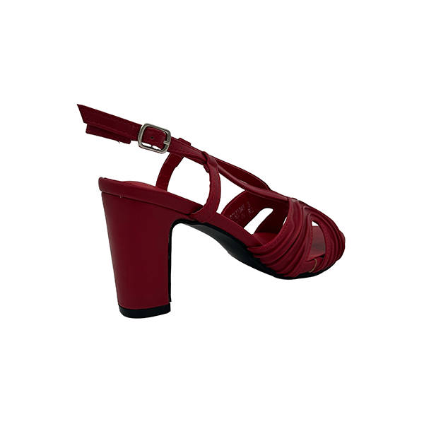 Sling Back Sandal On medium Heel - 1357