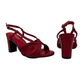 Sling Back Sandal On medium Heel - 1357