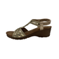 Medium Wedge Open Toe Sandal - 1359