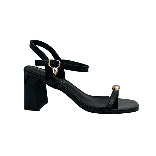 Open Tope Sandal On Medium Heel - 1361