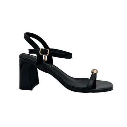 Open Tope Sandal On Medium Heel - 1361