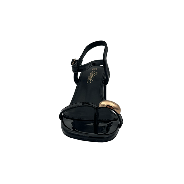 Open Tope Sandal On Medium Heel - 1361