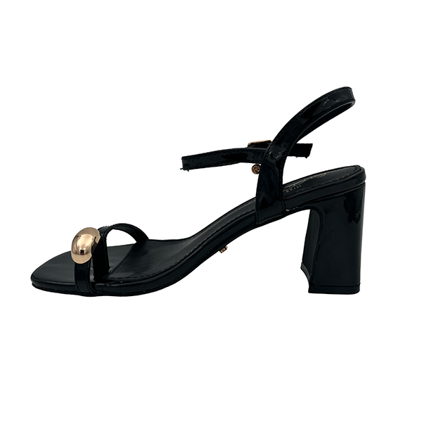 Open Tope Sandal On Medium Heel - 1361
