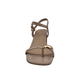 Open Tope Sandal On Medium Heel - 1361