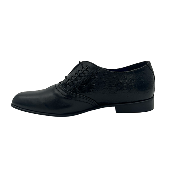 Mens Leather Combo Lace Up - 1363