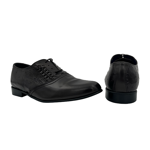 Mens Leather Combo Lace Up - 1363