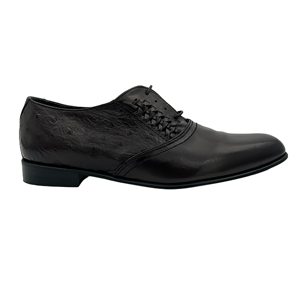 Mens Leather Combo Lace Up - 1363