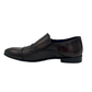 Leather Mens High Shine Toe Cap Shoe - 1364