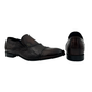 Leather Mens High Shine Toe Cap Shoe - 1364