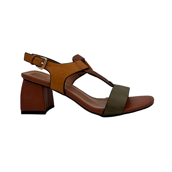 Medium Heel T-Bar Sandal - 1365