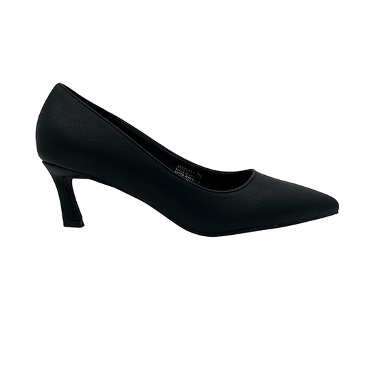 Medium Heel Pointy Court - 1366