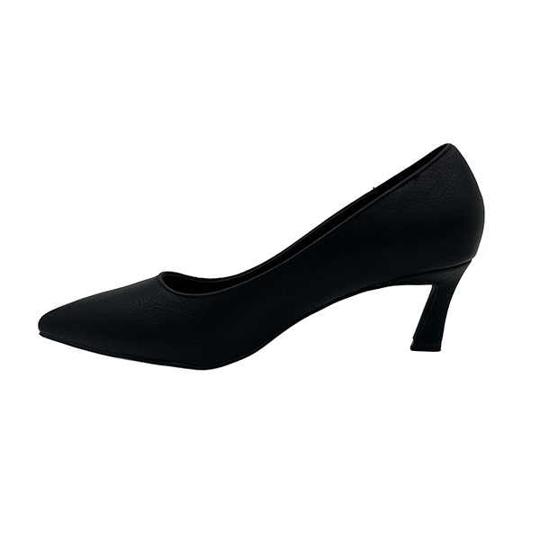 Medium Heel Pointy Court - 1366