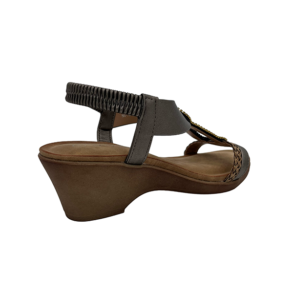 Medium Wedge Open Toe Sandal - 1368