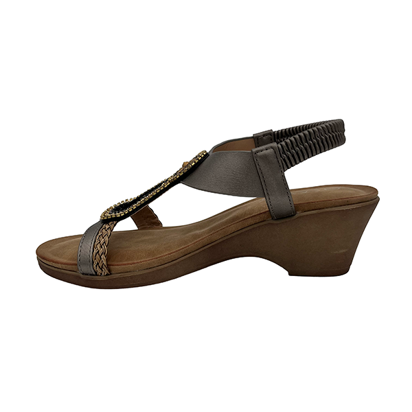 Medium Wedge Open Toe Sandal - 1368