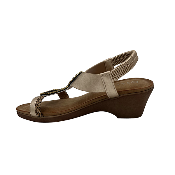Medium Wedge Open Toe Sandal - 1368