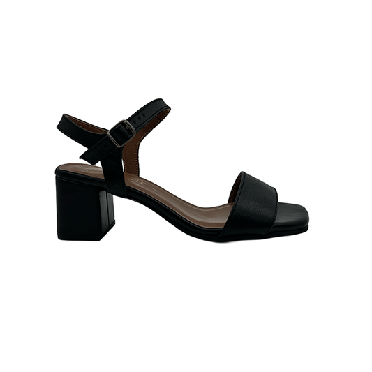 Medium Heel Sandal On Block Heel - 1373