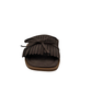 Slip On Sandal Fringe And Bow - 1376