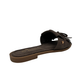 Slip On Sandal Fringe And Bow - 1376