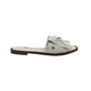 Slip On Sandal Fringe And Bow - 1376