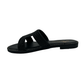 Slip On Sandal With Stones On Vamp - 1377
