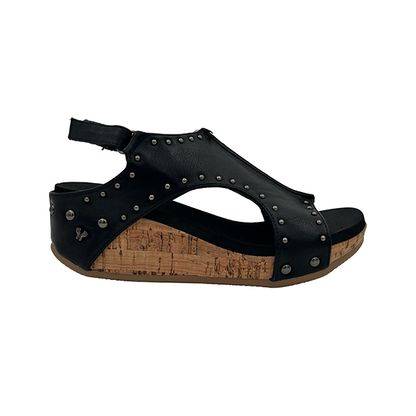 Medium Cork Wedge Sandal - 1379